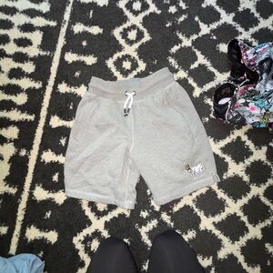 GOAT Gray youth Shorts with Drawstring